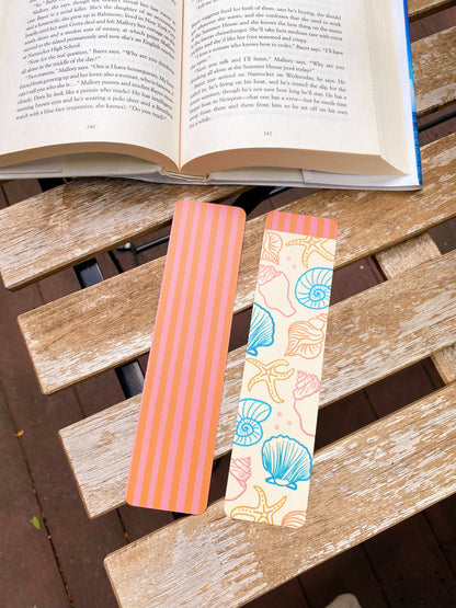 Seashell Stripe Bookmark