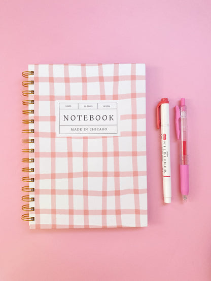 Gingham Gal Notebook