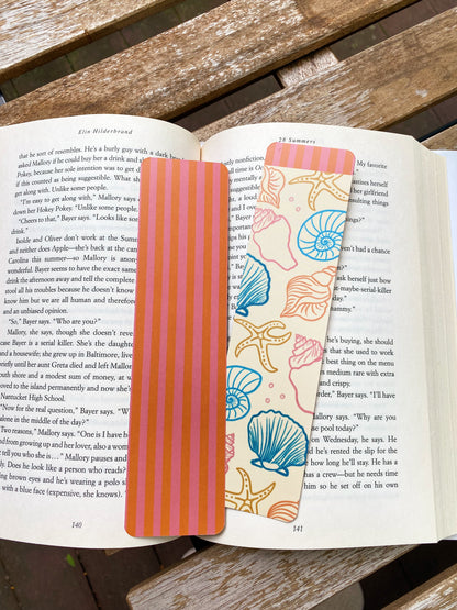 Seashell Stripe Bookmark