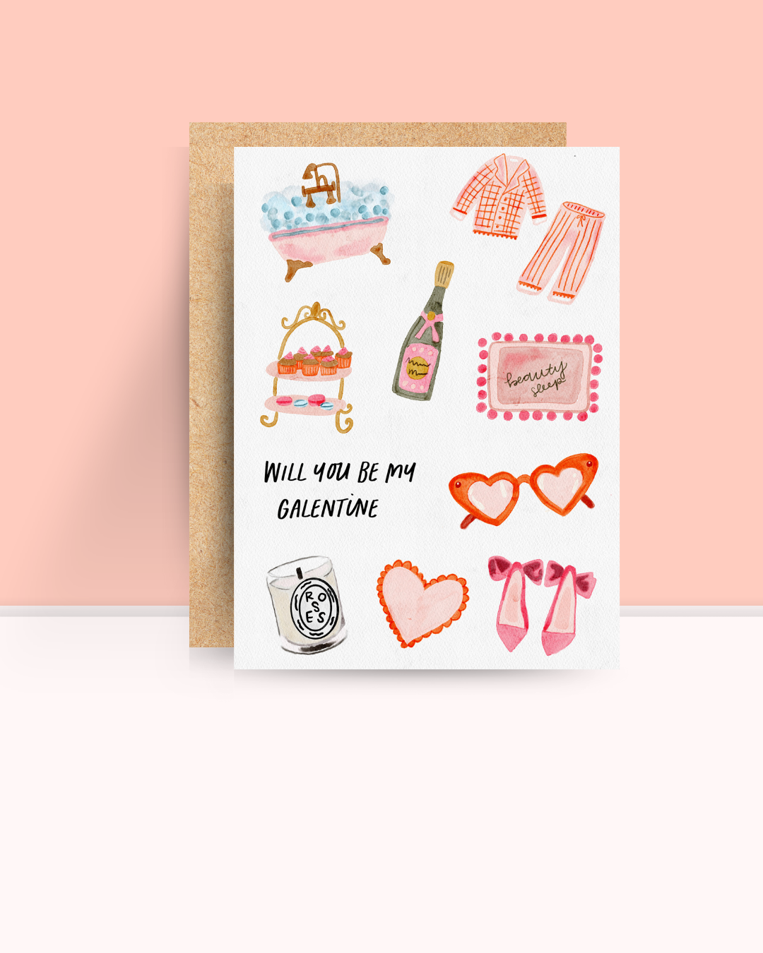 Most Perfect Galentine's Day Card