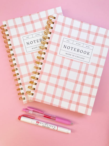 Gingham Gal Notebook