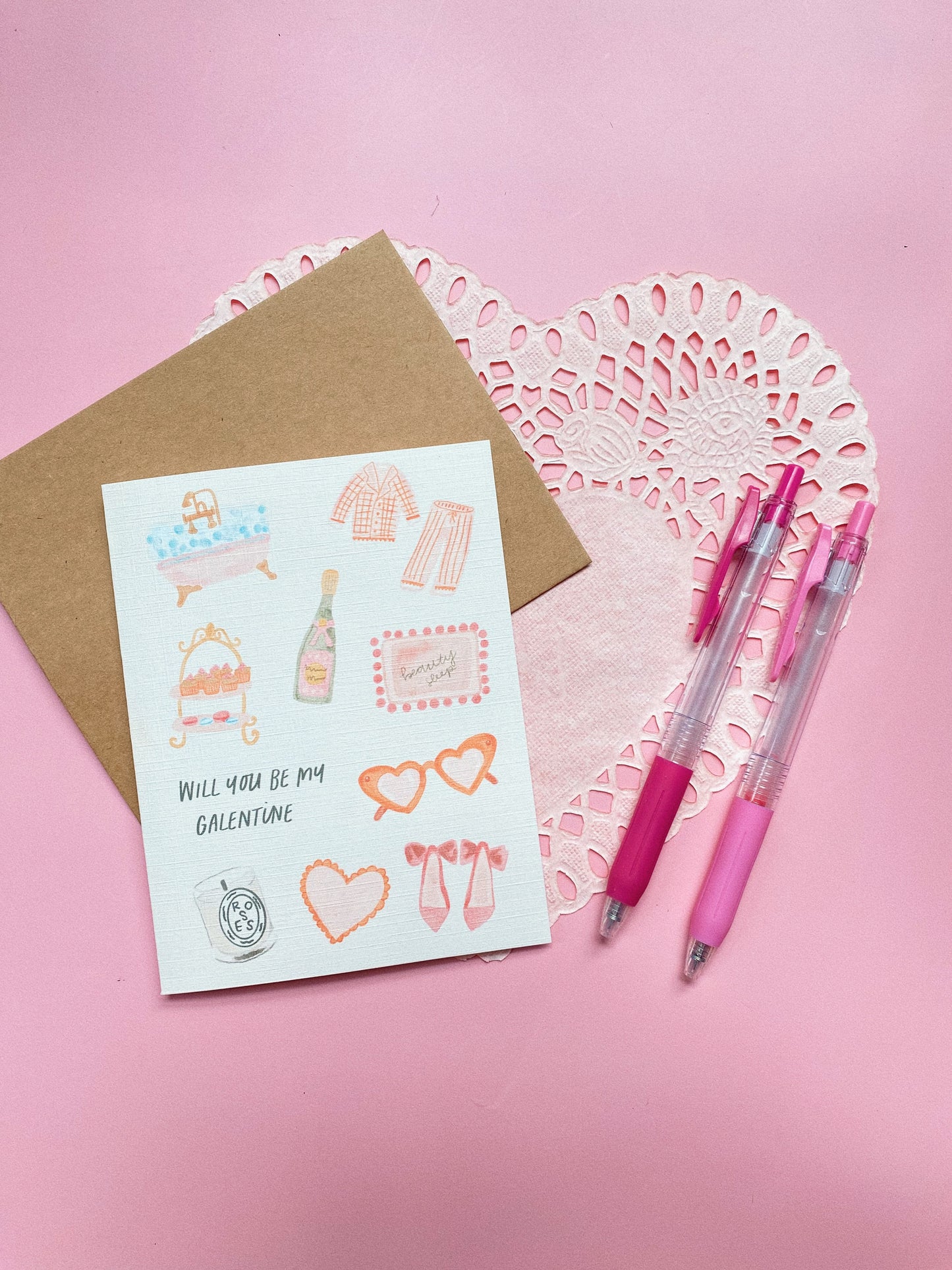 Most Perfect Galentine's Day Card