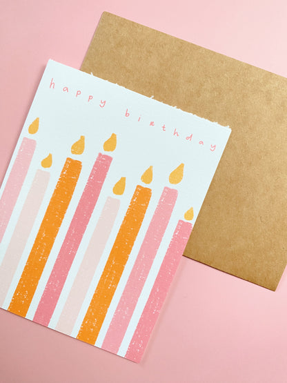 Birthday Candle Card