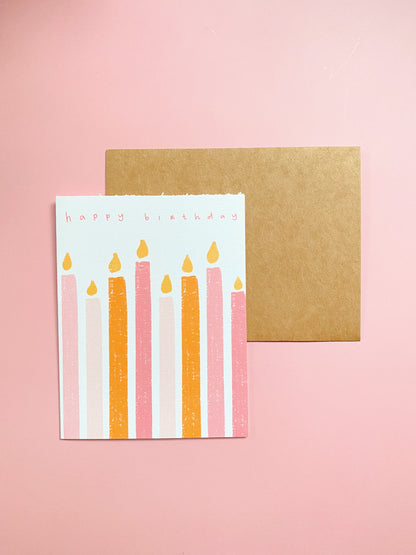 Birthday Candle Card